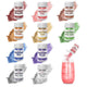 Vibrant 10-Color Edible Glitter Set, 100% Food Grade Luster Dust for Cakes, Cookies & Drinks