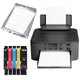 Complete Edible Printer System: Cake Printer with 5 Sets of Ink, 25 Icing Sheets & Cleaning Kit