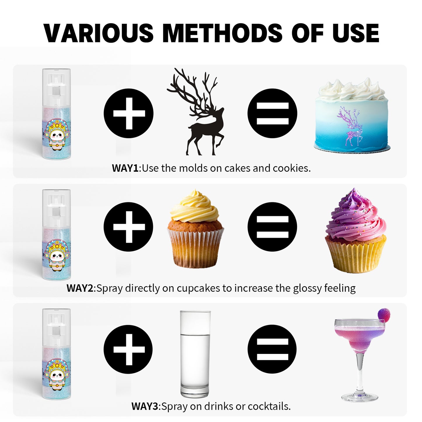 Ultra-Fine Edible Glitter for Sparkling Cakes & Cocktails 10g